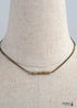 Boho Necklace, Choker Necklace, Blue Jasper, Lapis and Lazuli Coin